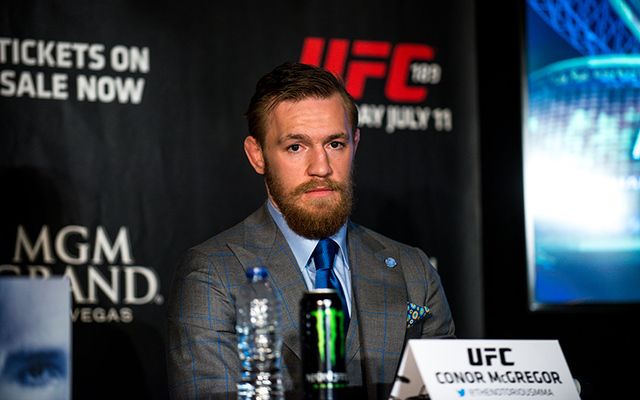 Irish UFC champion Conor McGregor. 