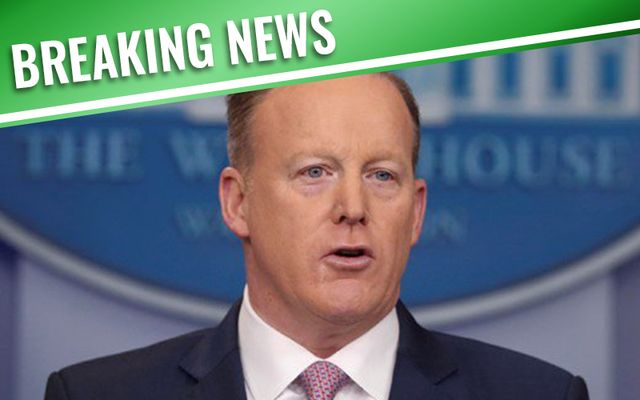 Sean Spicer resigns as White House Press Secretary.