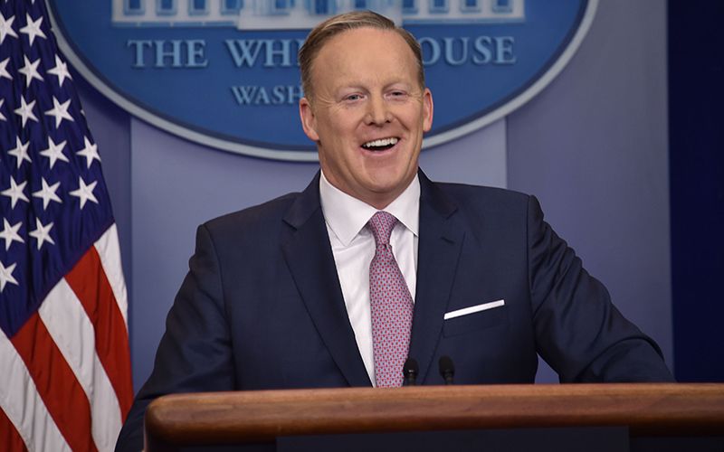 Spicer does the right thing and tells Trump to stick his job  