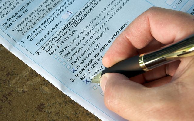 Filling out the census