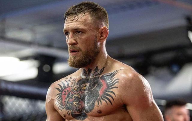 Irish fighter Conor McGregor.