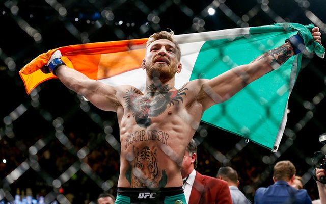 MMA champ, soon to fight a boxing match against Floyd Mayweather, Mr Conor McGregor.
