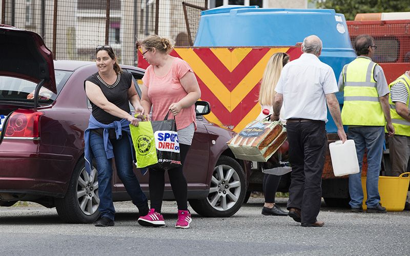 Fury as areas of Louth and Meath has no water for days