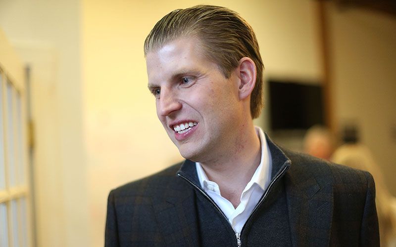 Eric Trump visits County Clare Doonbeg golf resort