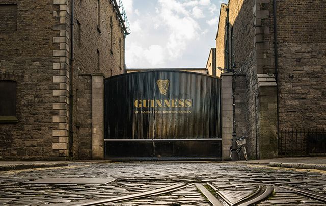 The home of helpful Guinness, St. James\'s Gate. 