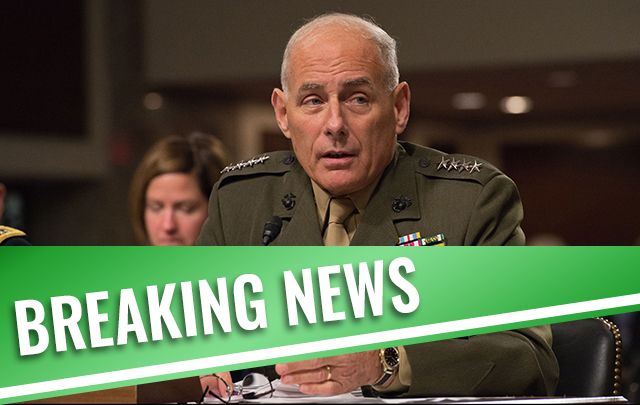 Irish American General John Kelly is the new White House Chief of Staff
