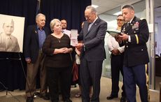 Irish American war hero reunited with lost Purple Heart medal