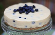 WATCH: Donal Skehan's blueberry and white chocolate cheesecake recipe