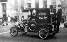 “Paddy Wagon” like “Harp” or “Mick” is no longer insulting term for Irish in America