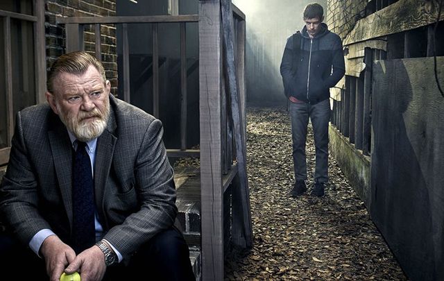 Brendan Gleeson and Harry Treadaway in Mr. Mercedes.