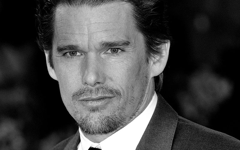 Ethan Hawke visit "Little Women" acting daughter in Ireland