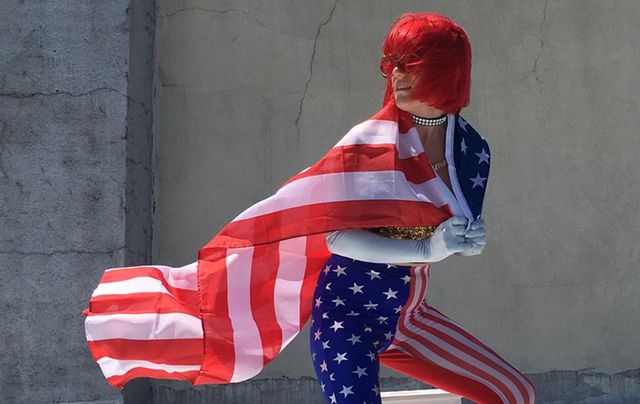 The Scarlet Bob! A style activist in Brooklyn who hails from Cavan.