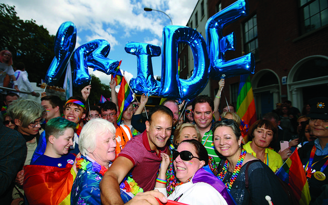 Leo Varadkar at Dublin Pride.