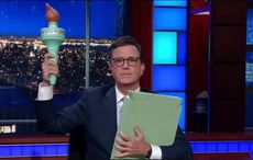 Stephen Colbert: Now Donald Trump won’t endorse the Statue of Liberty!