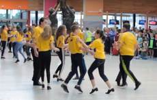 Amazing Irish dancing flashmob at Shannon Airport welcomes Fleadh Cheoil, Ireland’s largest music festival