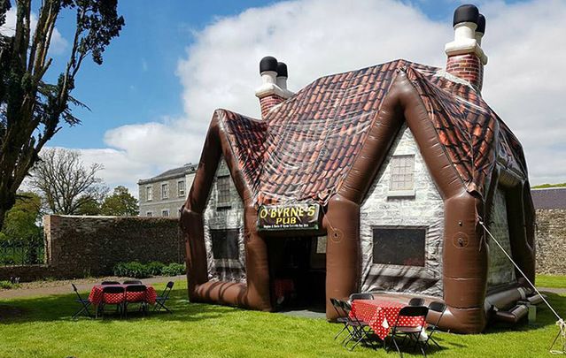 Pop Up Pub in action: Just 15 months after its inception these Donegal company now had two resellers in the US.