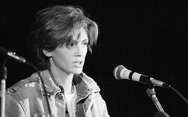 Julia Roberts in 1990, aged 21, around the time her love affair with Liam Neeson came to an end.