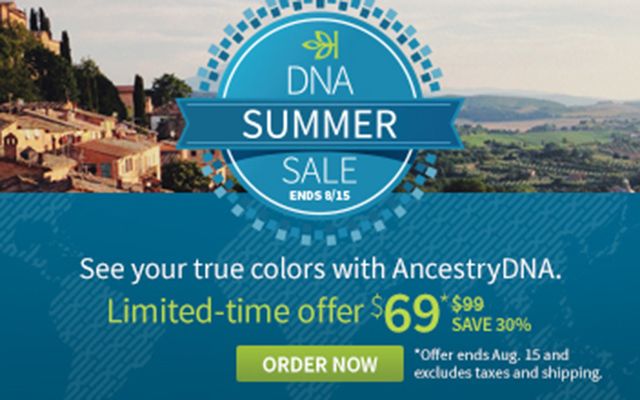 Do you want to know where in the world your DNA comes from? Take an AncestryDNA test.