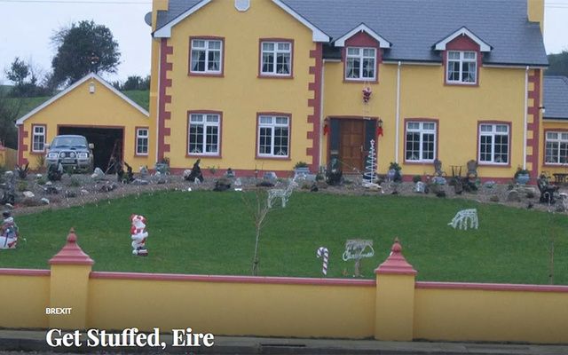 A screencapture of the original "Ireland, Get Stuffed" article.