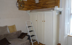 $770 to rent Dublin studio where the bed is on top of a closet