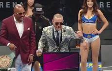 McGregor set for launch of "Notorious Irish whiskey" brand