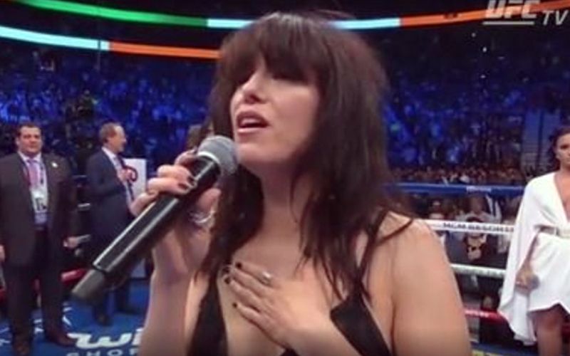 Is Imelda May’s performance of the Irish national anthem at McGregor fight the best ever?