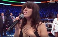 Is Imelda May’s performance of the Irish national anthem at McGregor fight the best ever?