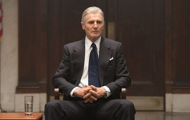 Liam Neeson as Mark Felt in \"Mark Felt: The Man Who Brought Down The White House\".