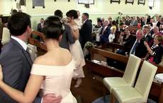 What this priest did during this wedding ceremony will melt your heart