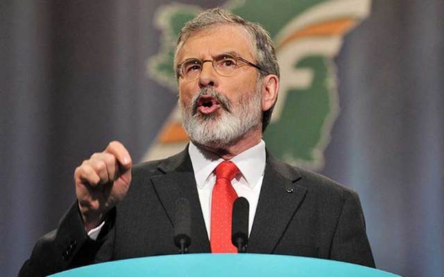Sinn Fein President Gerry Adams 