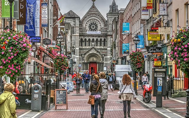Why I love Dublin: South Anne\'s Street, off Grafton Street.