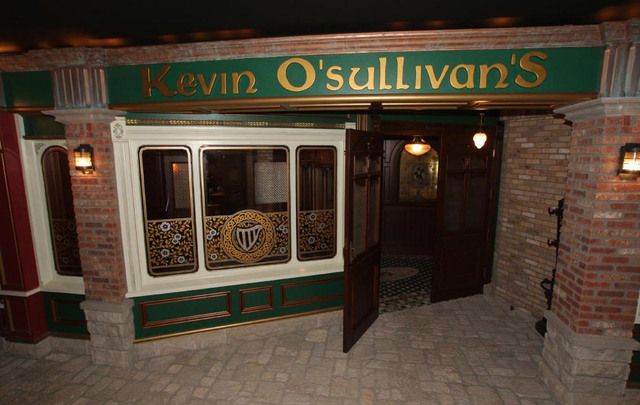 Kevin O\'Sullivan\'s, the Irish pub contained within an Iowa mansion. 