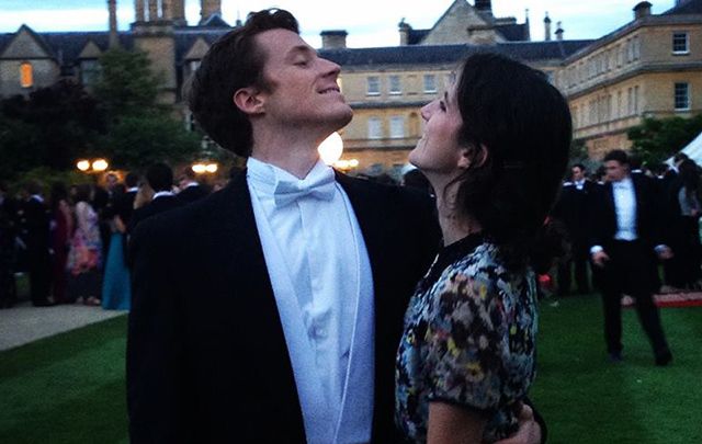 The happy couple: JFK's granddaughter Tatiana Schlossberg and her husband George Moran.