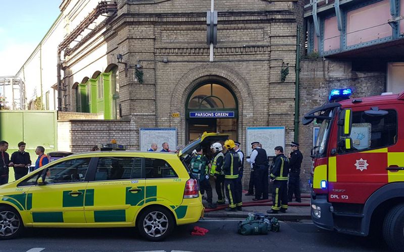 Irishman just feet from London explosive device describes ‘fireball’ coming towards him