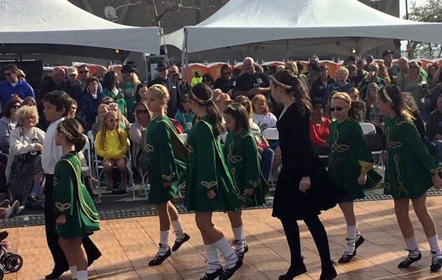 Irish dance and music fill the Ford Amphitheater, at Coney Island Boardwalk, in Brooklyn today as we join the celebrations at the 36th Annual Great Irish Fair of New York. 