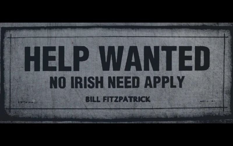 WATCH: Short film reveals the terrible history of 'No Irish Need Apply'