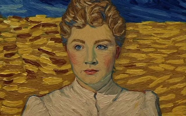 Saoirse Ronan as the mysterious Marguerite Gachet in Loving Vincent.