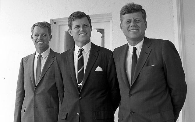 Robert, Edward and John Fitzgerald Kennedy.
