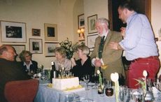 Meeting with J.P. Donleavy, author of "The Gingerman"