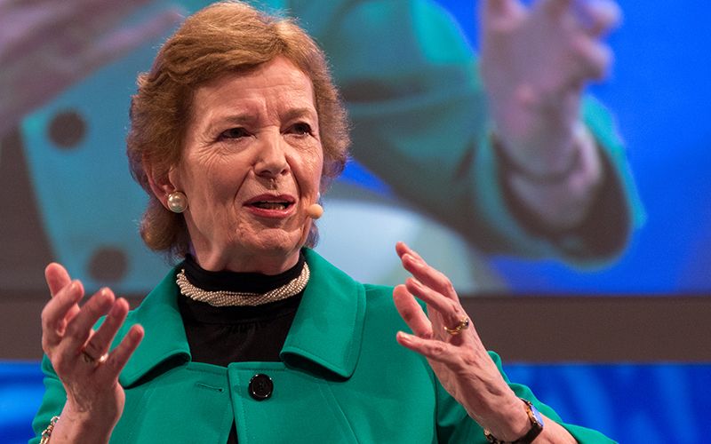 Ex-Irish president Mary Robinson slams Donald Trump on UN North Korea threats