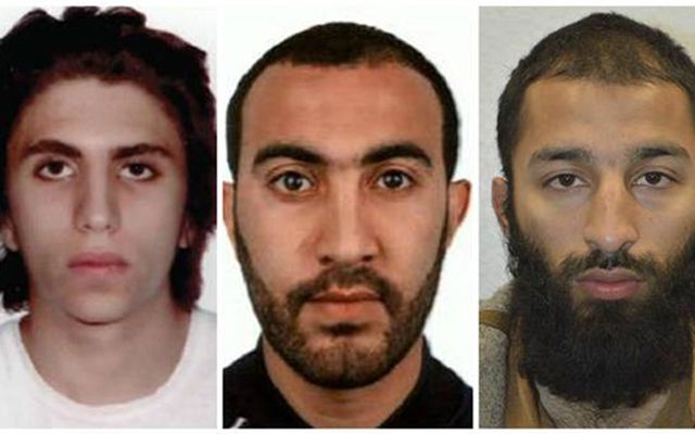 London Bridge attackers Youssef Zaghba, Rachid Redouane and Khuram Shazad Butt
