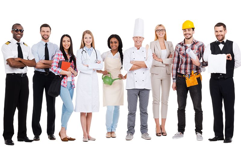 Which job sectors are growing in Ireland in 2017?