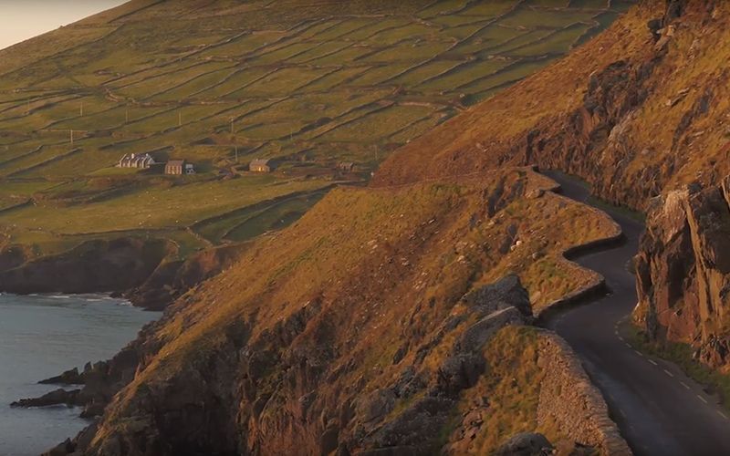 Magical footage of Wild Atlantic Way 1,250 mile cycle