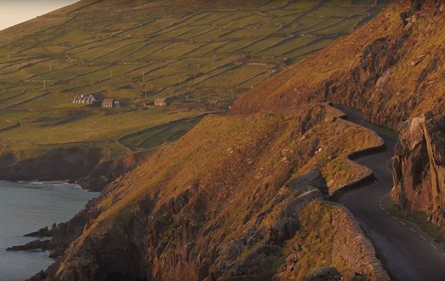 Just one of the beautiful roads you could be cycling along the Wild Atlantic Way Cycle Sportif.