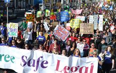 IrishCentral was LIVE at the March for Choice in Dublin