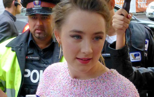 Irish Hollywood star Saoirse Ronan. 