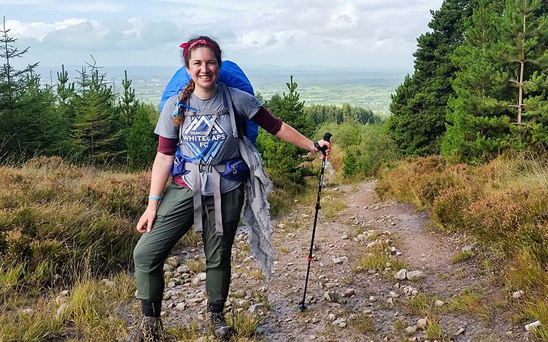 Canadian takes personal 560-mile trek through Ireland for mental health awareness