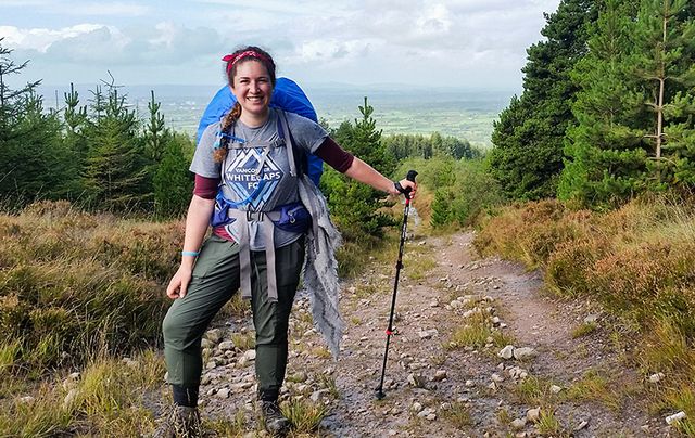 Maysen Forbes, from Canada, is on a personal journey through Ireland to raise fund for Mental Health Ireland.