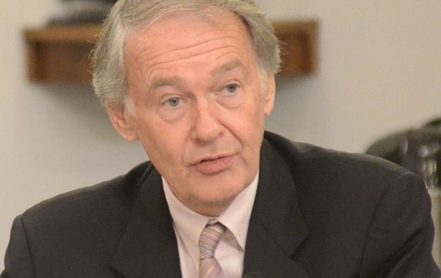 Senator ED Markey thinks gun control works in Massachusetts. 