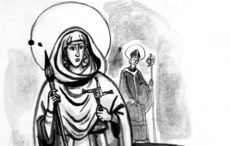 St. Brigid, Ireland's other patron saint, left in the shadow of a man